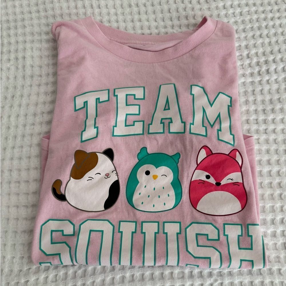 Squishmallows Pink Team Squish Tee
